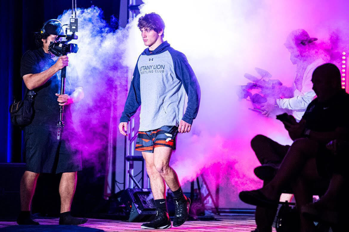 Levi Haines wrestling CA